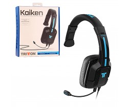 Headset - PS4 - Wired - Kaiken Mono Chat Headset - PS4 PS Vita Compatible (Tritton)