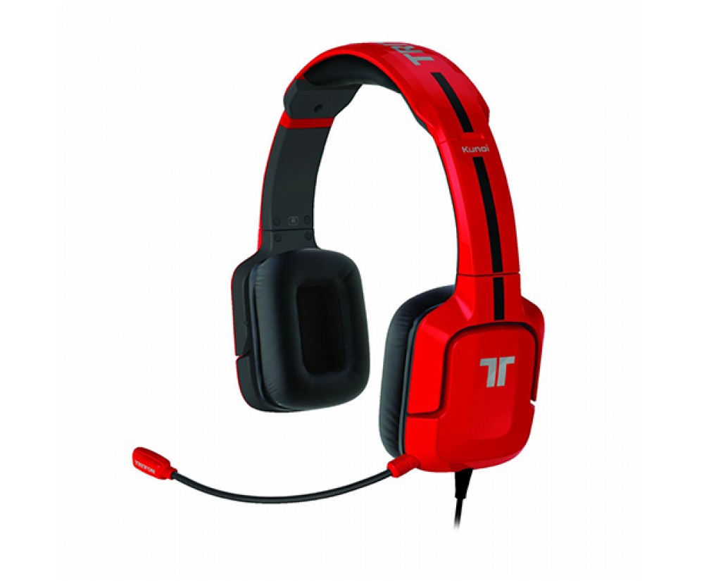 Headset - PS4 - Wired - Kunai Stereo Headset - PS4 PS3 PS Vita Compatible - Red (Tritton) Headset - PS4 - Wired - Kunai Stereo Headset - PS4 PS3 PS Vita Compatible - Red (Tritton)