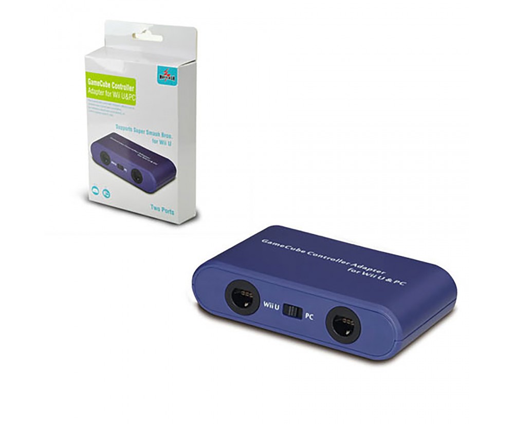 Adapter - Wii/Wii U - GC Controller Adapter - 2 Port (Mayflash)