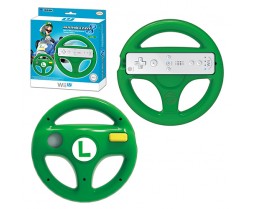 Controller - Wii U - Mario Kart 8 - Luigi Racing Wheel (Hori)