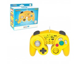Controller - Wii/Wii U - Wired - Classic Controller - Pikachu (Hori)