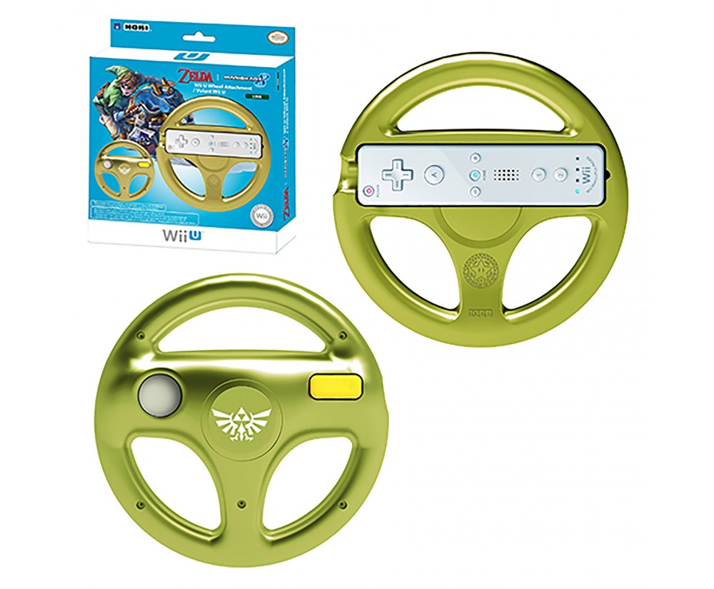 Controller - Wii U - Mario Kart 8 - Link Racing Wheel (Hori) Controller - Wii U - Mario Kart 8 - Link Racing Wheel (Hori)