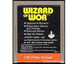 ATARI - Atari 2600 Wizard of Wor (Cartridge Only)