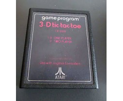 ATARI - Atari 2600 3-D Tic-Tac-Toe (Cartridge Only)