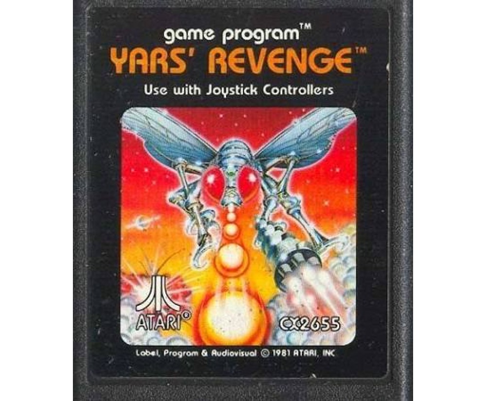 Atari 2600 Yars' Revenge Pre-Played -ATARI