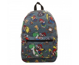 Backpack - Novelty - Nintendo - SNES Mario Sublimated Backpack