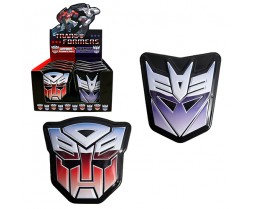 Candy Transformers Autobot Decepticon Sours Tin 12 Pack