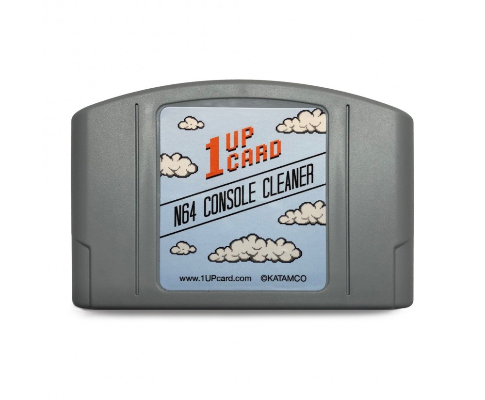 Cleaners - N64 - 1 Up N64 Console Cleaner Cleaners - N64 - 1 Up N64 Console Cleaner