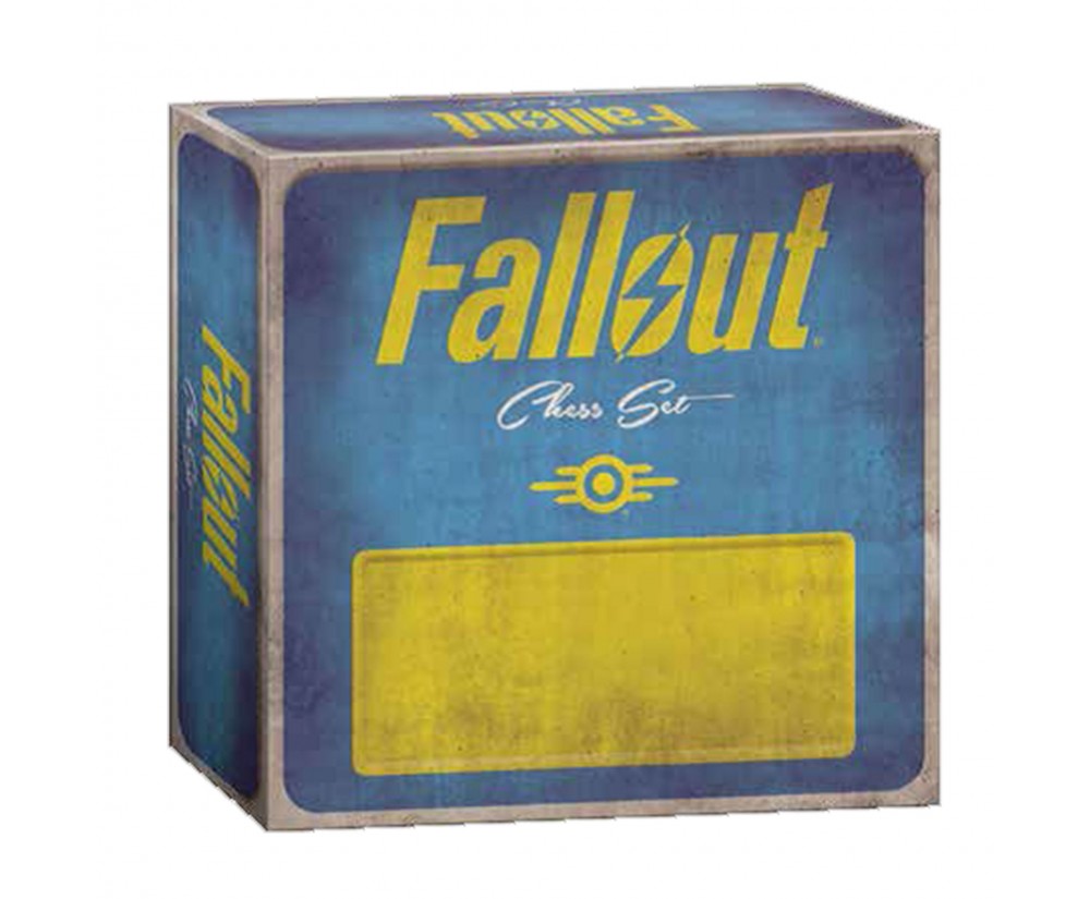 Board Game - Toy - Fallout - Chess With Mini Figures Board Game - Toy - Fallout - Chess With Mini Figures