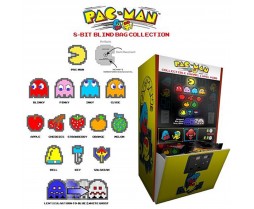 Pins - Novelty - Pac-Man 8-Bit Assortment - 28pcs PDQ