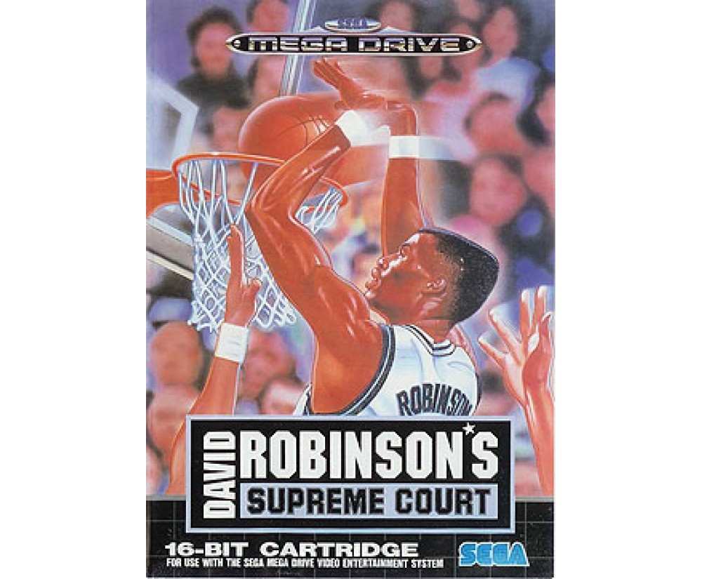 GENESIS - Sega Genesis David Robinson's Supreme Court Pre-Played