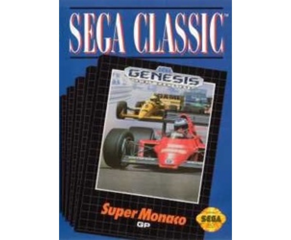 GENESIS - Sega Genesis Super Monaco GP Pre-Played GENESIS - Sega Genesis Super Monaco GP Pre-Played
