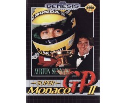 GENESIS - Sega Genesis Ayrton Senna's Super Monaco GP II Pre-Played