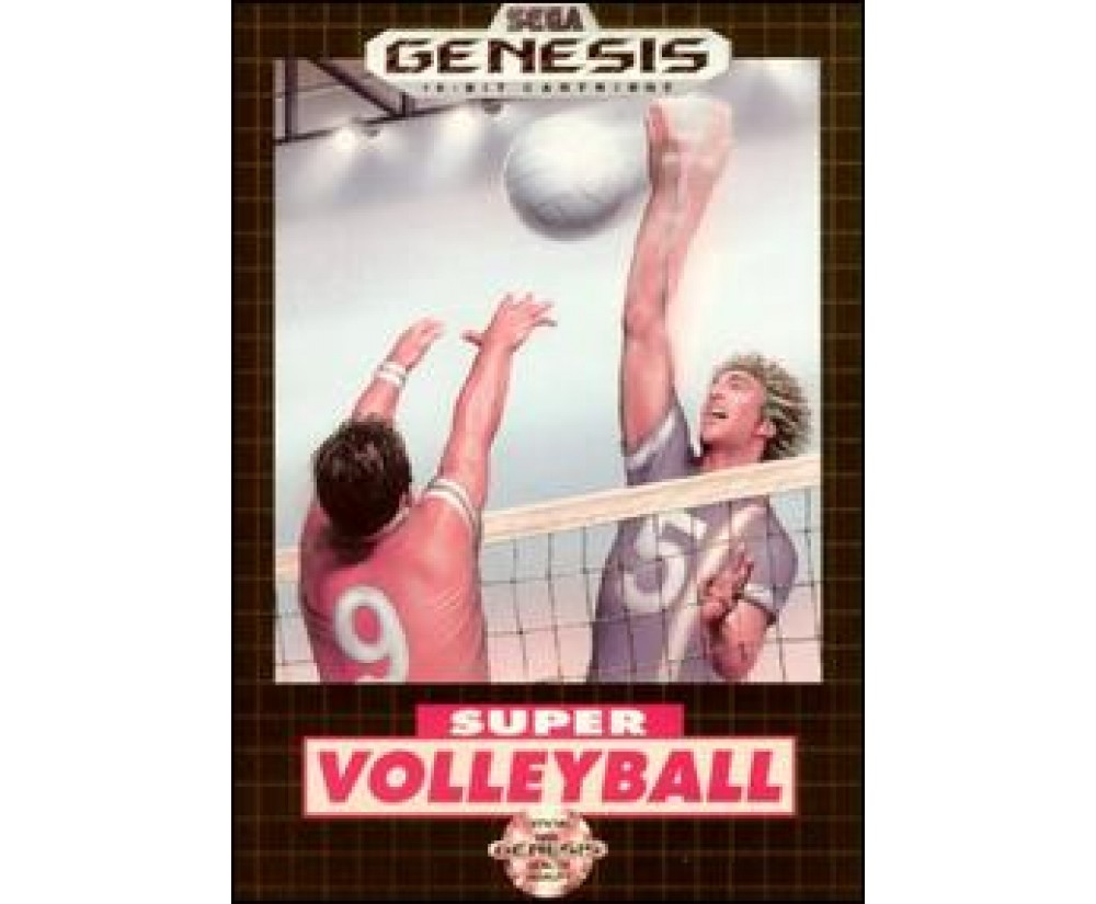 GENESIS - Sega Genesis Super Volleyball Pre-Played
