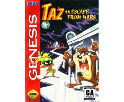 GEN - Sega Genesis Taz in Escape from Mars Pre-Played