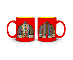 Mug - Novelty - Super Mario - Donkey Kong Foil - 2PK