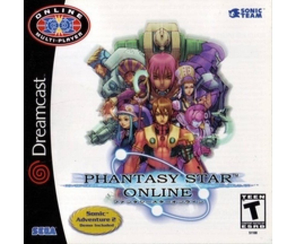 Sega Dreamcast Phantasy Star Online