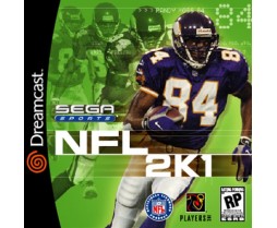 New Sealed Original Print - Sega Dreamcast NFL 2K1