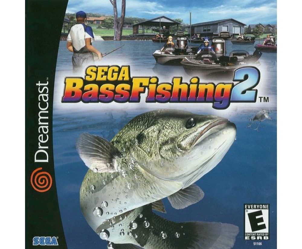 Sega Dreamcast Sega Bass Fishing 2 (Rare)