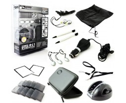 DS Lite Accessories Kit Bundle 25 Accessories in 1 Kit in Black