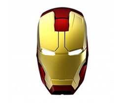 Pc Ironman Wireless Mouse Blacklight