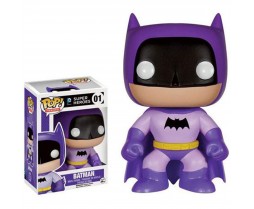 POP - Toy - Vinyl Figure - Batman - 75th Anniversary - Purple - EE Exclusive (DC Comics)