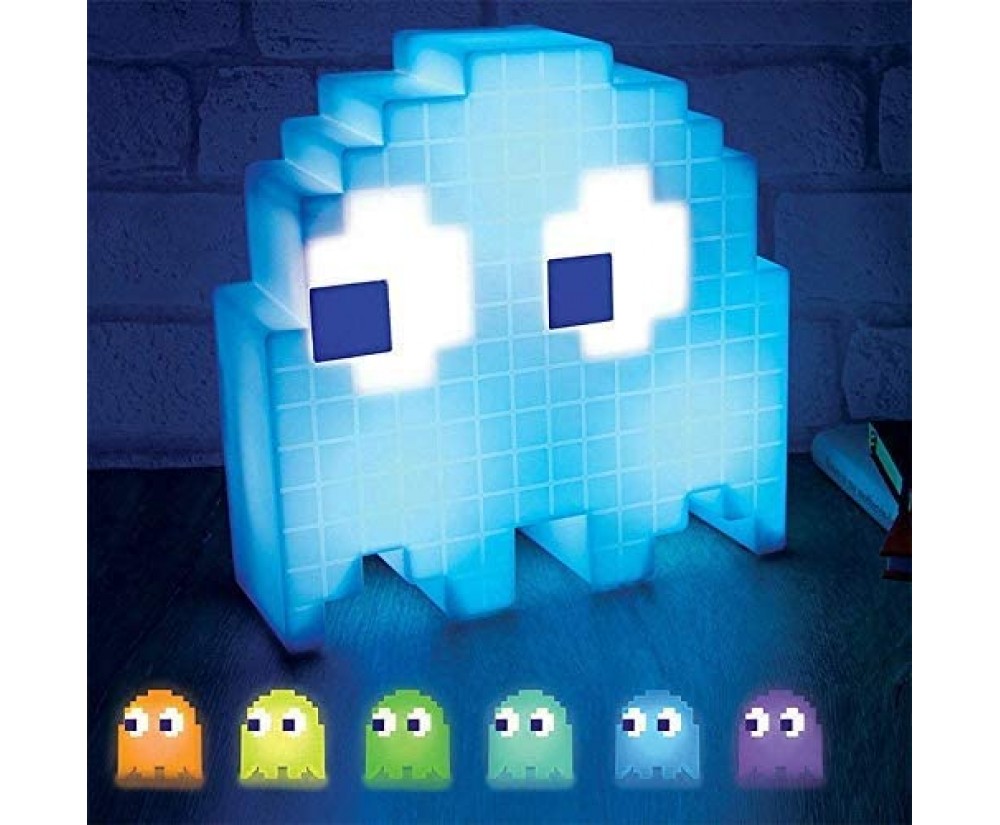 Pac Man Ghost Light - Pacman Light - Color Changing w/Sound Response Pac Man Ghost Light - Pacman Light - Color Changing w/Sound Response