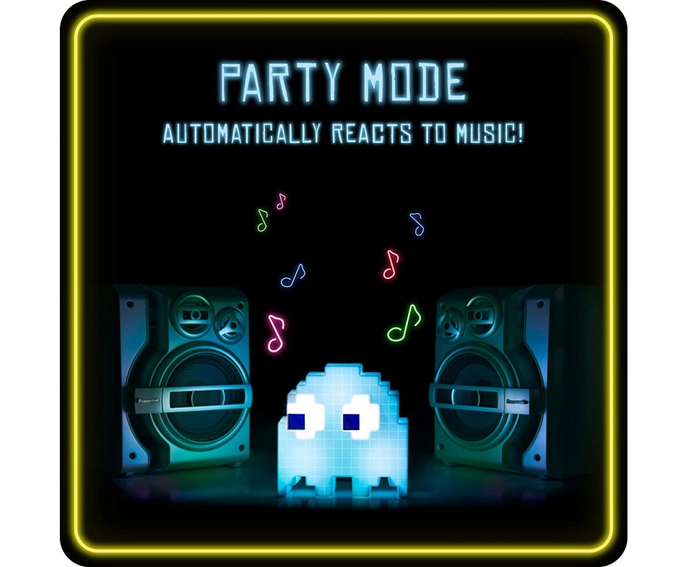 Pac Man Ghost Light - Pacman Light - Color Changing w/Sound Response Pac Man Ghost Light - Pacman Light - Color Changing w/Sound Response