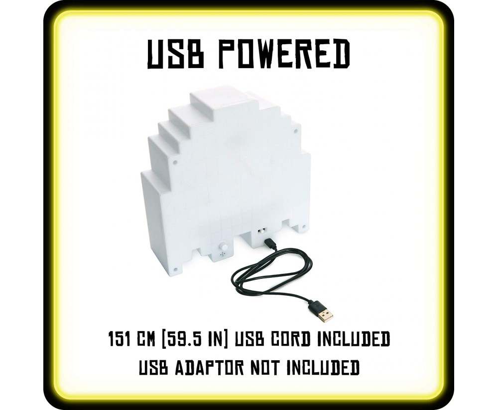 Pac Man Ghost Light - Pacman Light - Color Changing w/Sound Response Pac Man Ghost Light - Pacman Light - Color Changing w/Sound Response