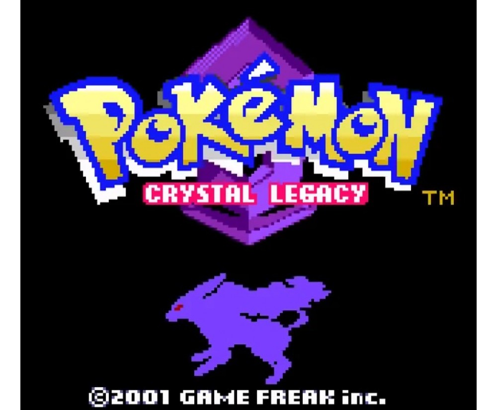 Preorder Gameboy Color Pokemon Crystal Legacy - Preorder. For Retro Game Boy Advance Gameboy Color Pokemon Crystal Legacy