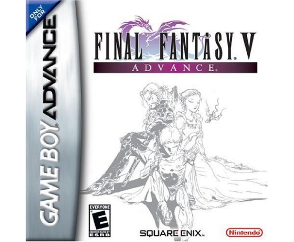 Gameboy Advance Final Fantasy V Game Only - Gameboy Advance Final Fantasy V - Game Only for Retro Game Boy Advance Console