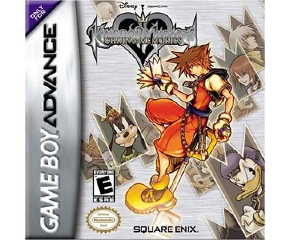 Gameboy Advance Kingdom Hearts Chain Of Memories Game Only* - Gameboy Advance Kingdom Hearts Chain Of Memories - Game Only* for Retro Game Boy Advance Console