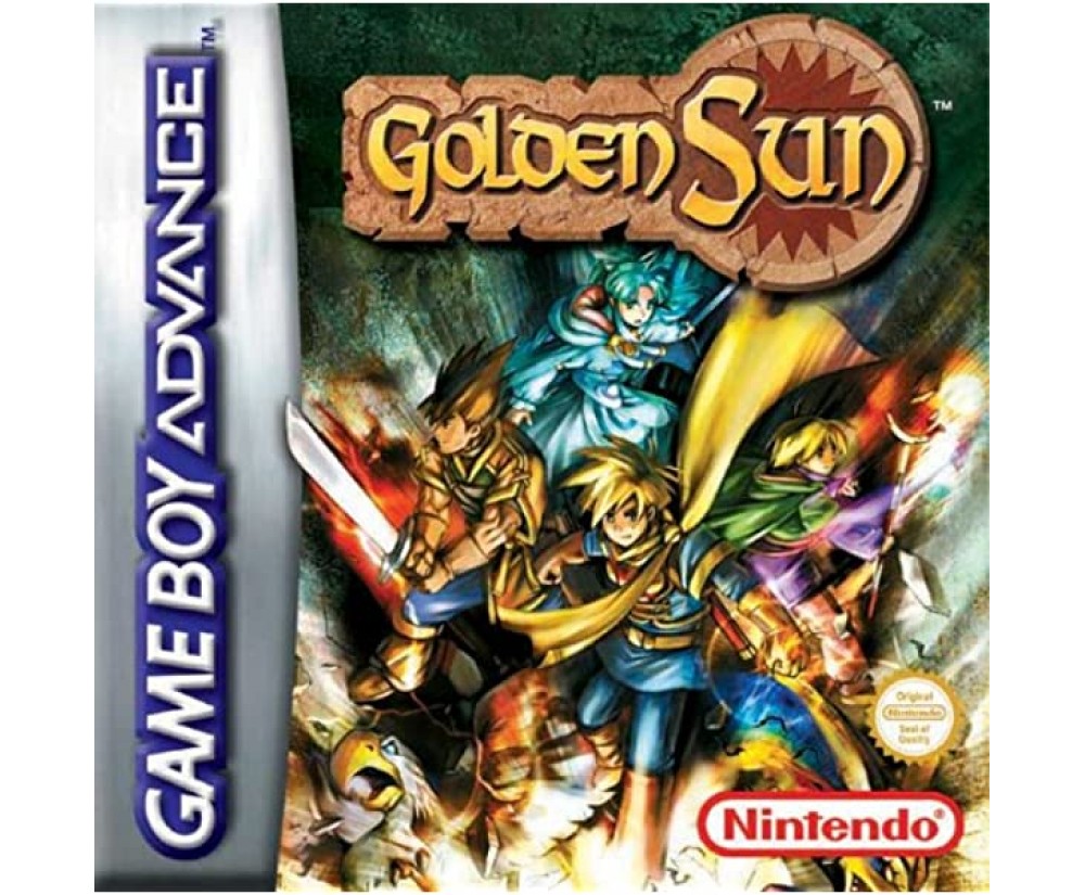 GBA Golden Sun Gameboy Advance Golden Sun Game Only - GBA Golden Sun. For Retro Game Boy Advance Gameboy Advance Golden Sun - Game Only