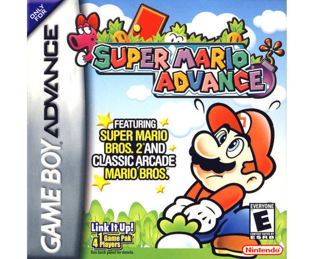 Gameboy Advance Super Mario Advance Game Only - Retro Game Boy Advance - Super Mario Advance - Game Only