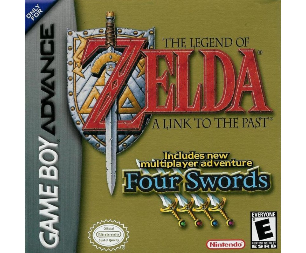 Gameboy Advance The Legend of Zelda: A Link to the Past Four Swords Game Only - The Legend of Zelda: A Link to the Past Four Swords - Game Only Gameboy Advance for Retro Game Boy Advance