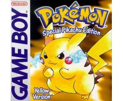Original Gameboy Pokemon Yellow Pikachu Edition - Original Gameboy Pokemon Yellow Pikachu Edition