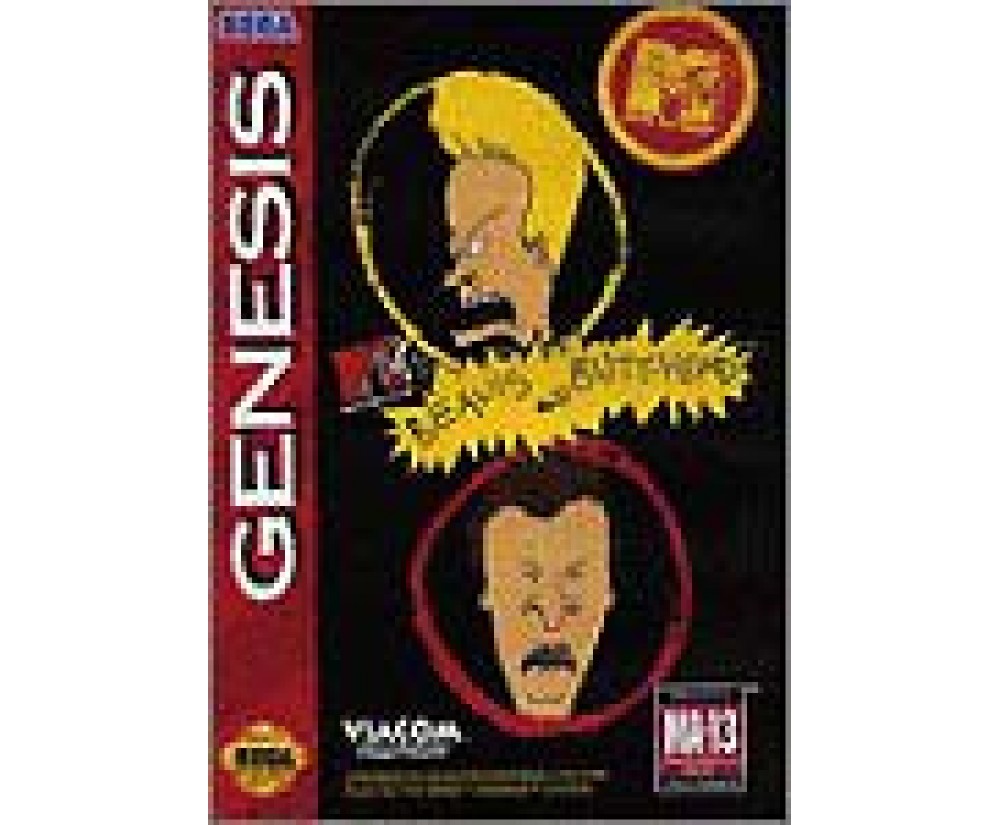 Genesis Beavis And Butthead (cartridge Only)
