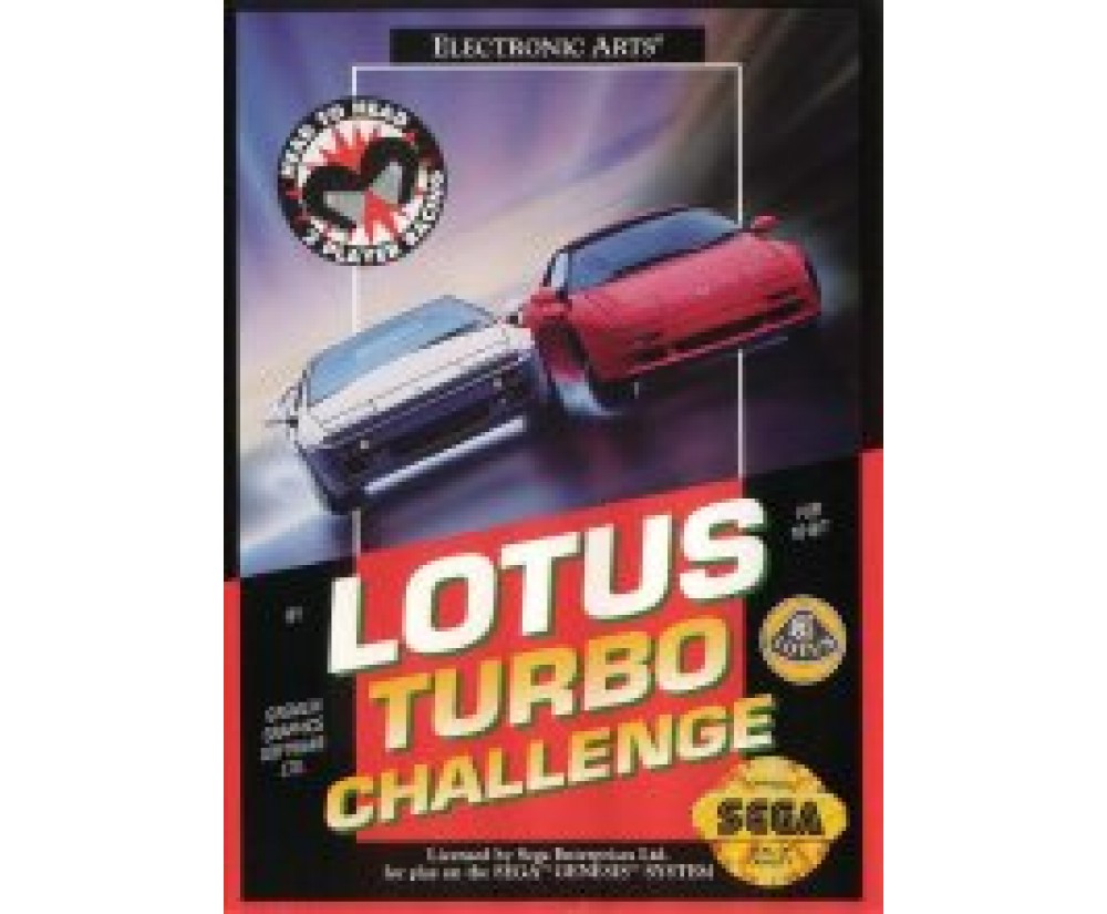 Genesis Lotus Turbo Challenge (cartridge Only)