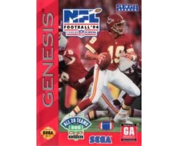 Original Packaging - Sega Genesis NFL Football 94 Pre-Played