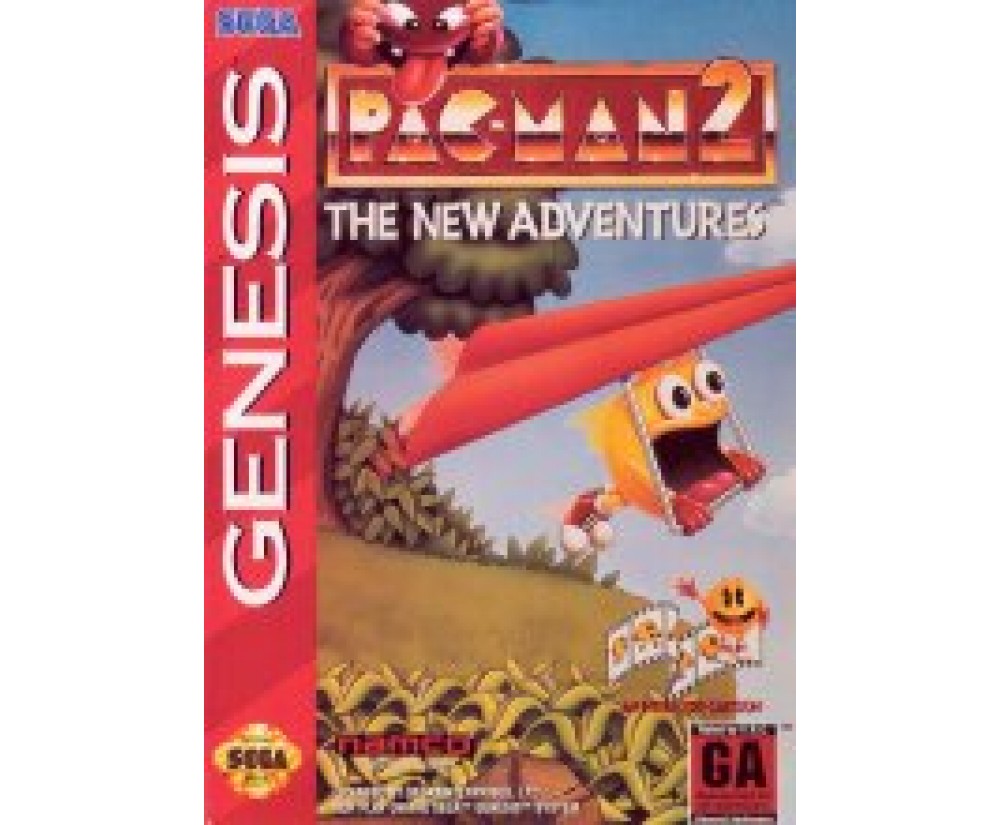 Genesis Pac Man 2 The New Adventures (Cartridge Only) Genesis Pac Man 2 The New Adventures (Cartridge Only)