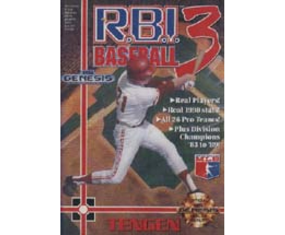 031763025504 - Genesis Rbi Baseball 3 (cartridge Only) 031763025504 - Genesis Rbi Baseball 3 (cartridge Only)