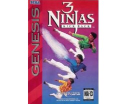 GEN - Sega Genesis 3 ninjas Pre-Played