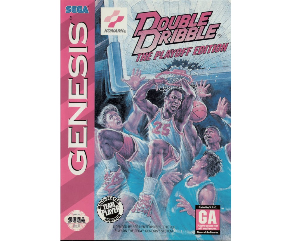 GEN - Sega Genesis Double Dribble the Playoff Edition Pre-Played GEN - Sega Genesis Double Dribble the Playoff Edition Pre-Played