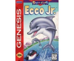 GEN - Sega Genesis Ecco Jr Pre-Played