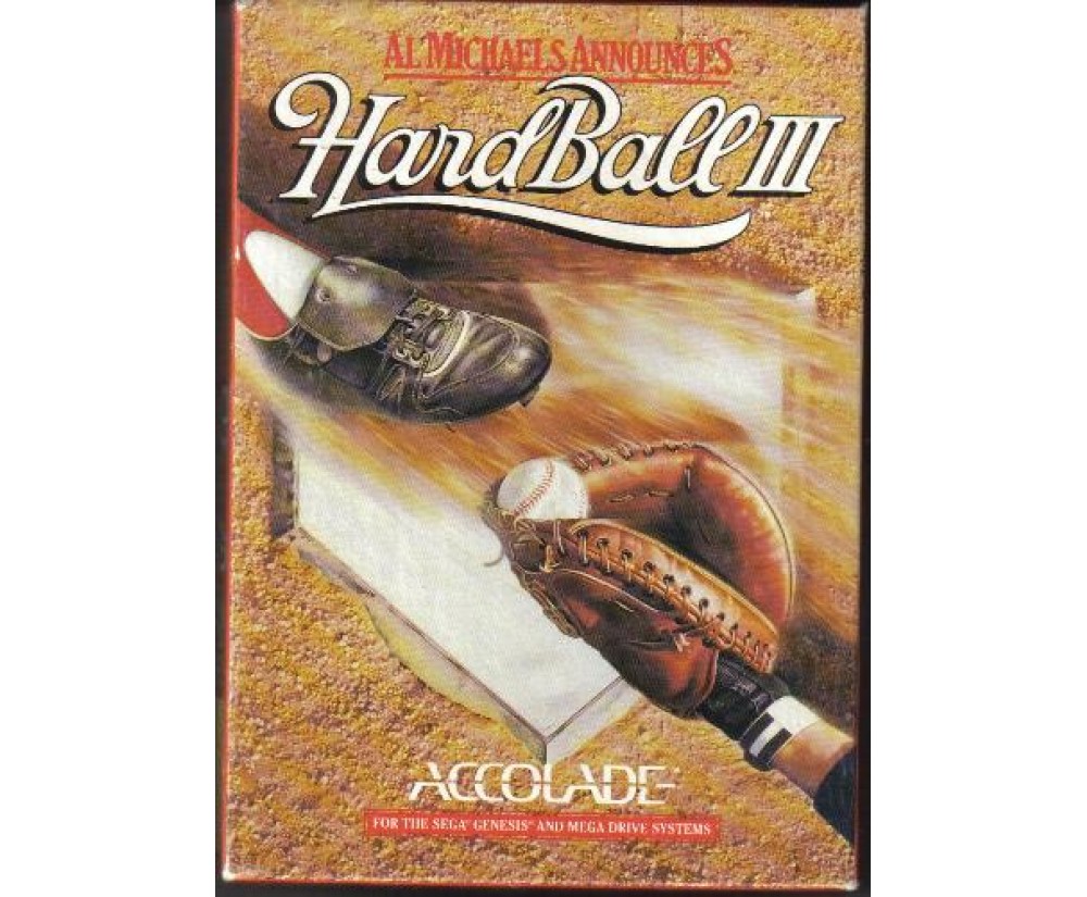 GEN - Sega Genesis Hardball III Pre-Played