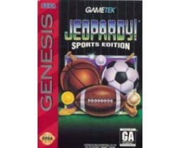 GENESIS - Sega Genesis Jeopardy! Sports Edition Pre-Played
