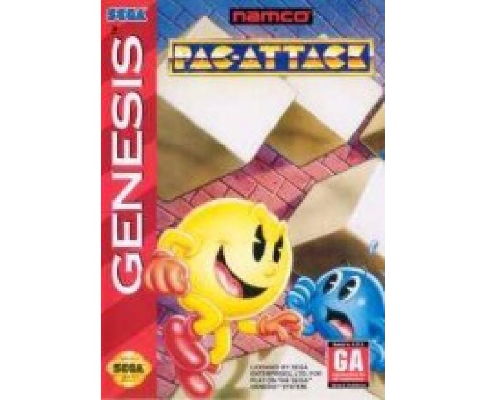 GEN - Sega Genesis Pac-Attack Pre-Played GEN - Sega Genesis Pac-Attack Pre-Played