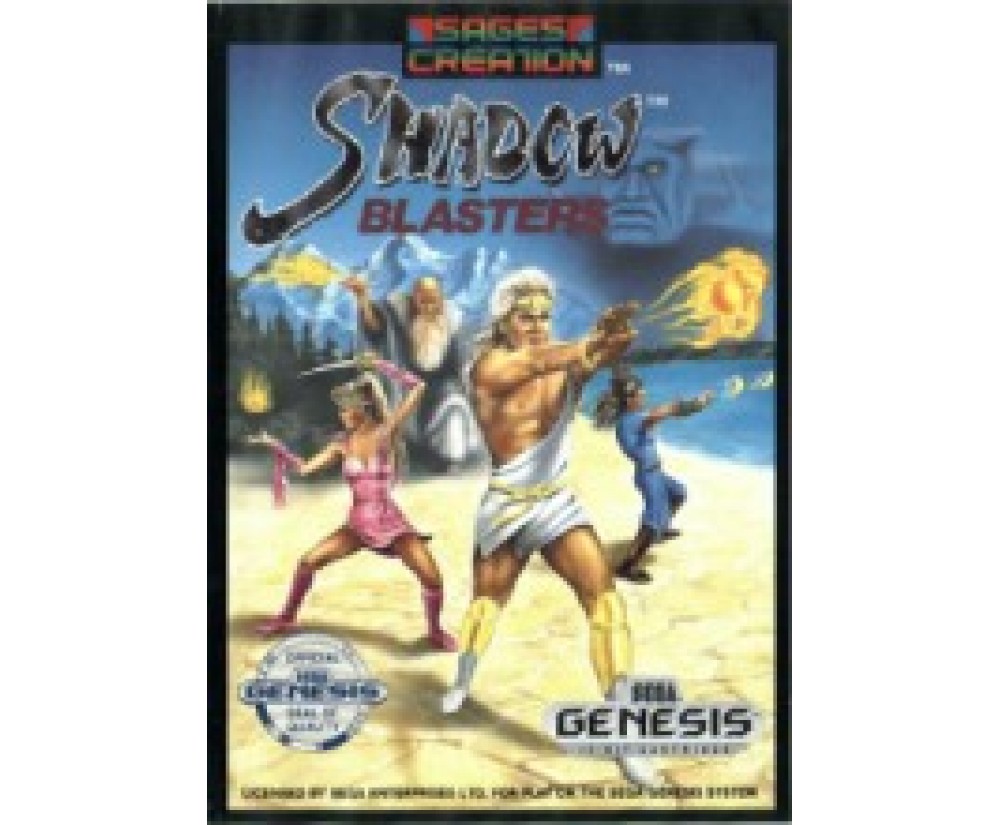 GEN - Sega Genesis Shadow Blasters Pre-Played GEN - Sega Genesis Shadow Blasters Pre-Played