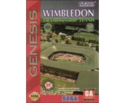 GEN - Sega Genesis Wimbledon Championship Tennis Pre-Played