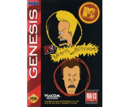 GENESIS - Sega Genesis Beavis and Butt-head Pre-Played